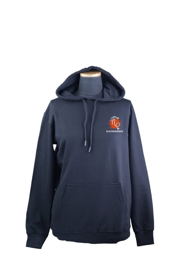 GRAFFIQ ZODIAC EMBROIDERY HOODIE - CAPRICORN