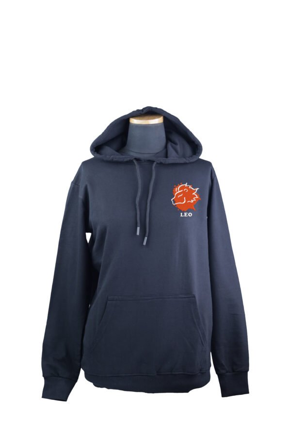 GRAFFIQ ZODIAC EMBROIDERY HOODIE - LEO