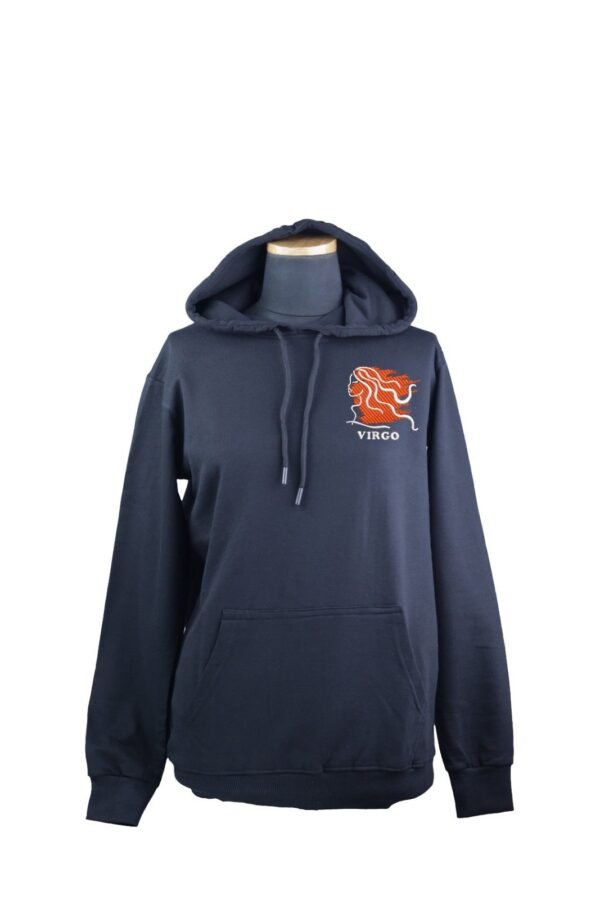 GRAFFIQ ZODIAC EMBROIDERY HOODIE - VIRGO