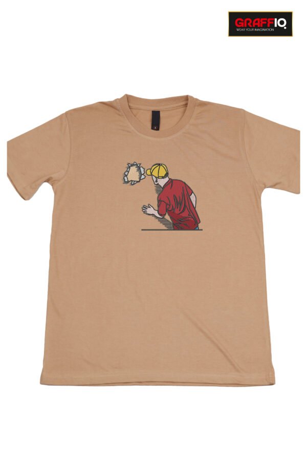 GRAFFIQ CRAZY EMBROIDERY OVERSIZED T-SHIRT (DROP SHOULDER) - CREATIVE 1