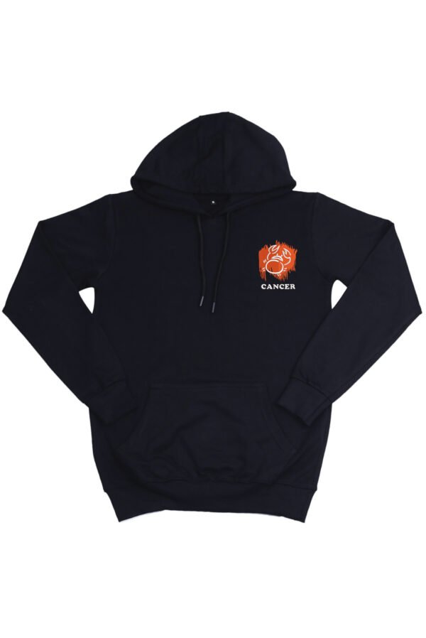 GRAFFIQ ZODIAC EMBROIDERY HOODIE - CANCER