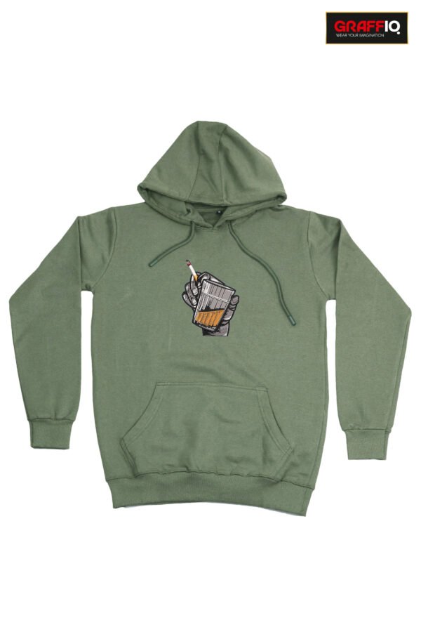 GRAFFIQ CRAZY EMBROIDERY HOODIE - ENERGY