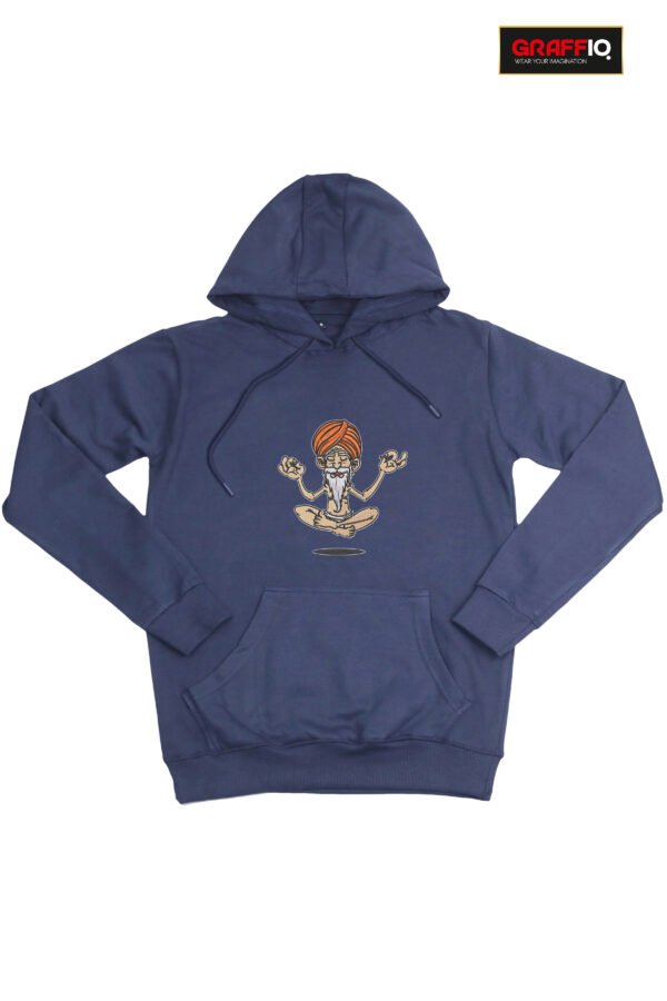 GRAFFIQ CRAZY EMBROIDERY HOODIE - SB