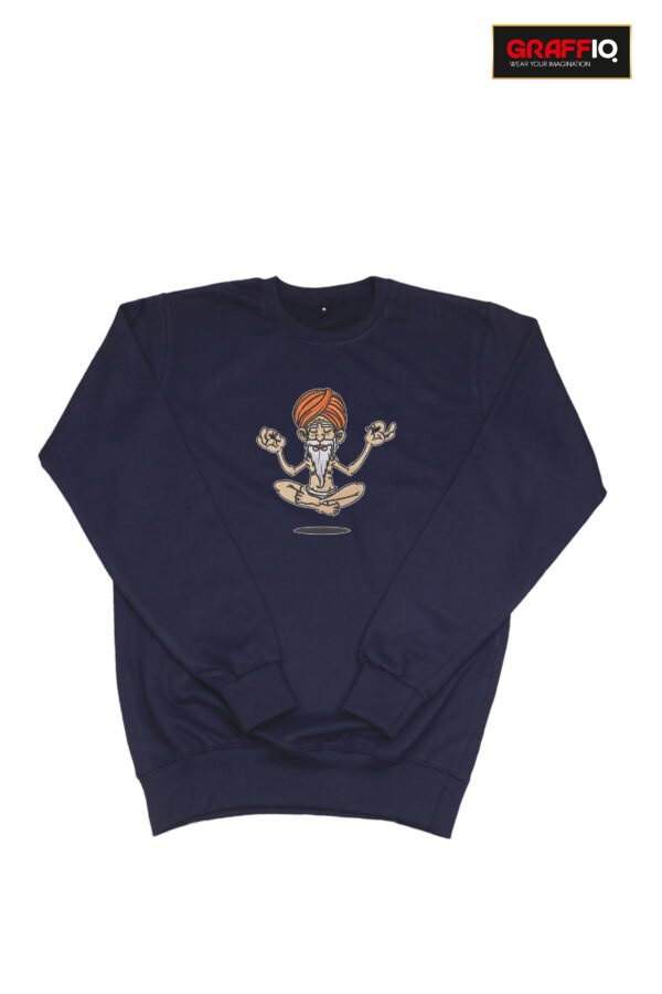 GRAFFIQ CRAZY EMBROIDERY SWEATSHIRT - SB
