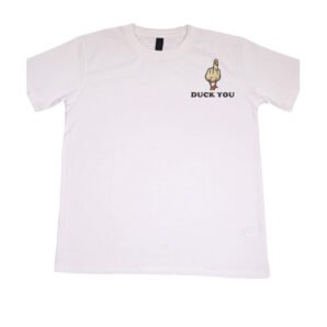 GRAFFIQ CRAZY EMBROIDERY OVERSIZED T-SHIRT (DROP SHOULDER) – DUCK