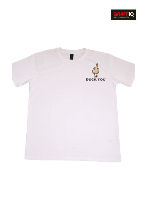 GRAFFIQ CRAZY EMBROIDERY OVERSIZED T-SHIRT (DROP SHOULDER) – DUCK