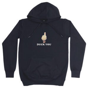 GRAFFIQ CRAZY EMBROIDERY HOODIE - DUCK